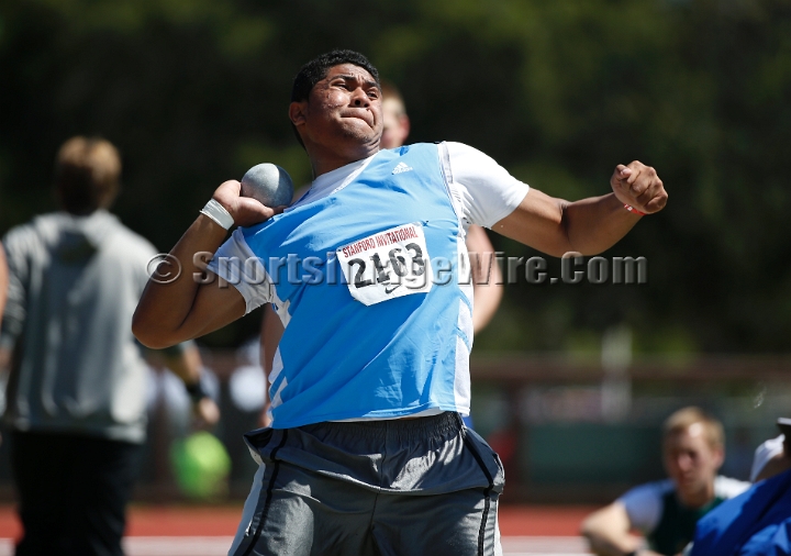 2014SIHSsat-069.JPG - Apr 4-5, 2014; Stanford, CA, USA; the Stanford Track and Field Invitational.